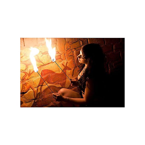 Single Wire Fire Wand with 50mm 2 Inch head