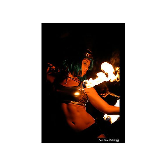 Wire Fire Wand with 75mm 3 inch head