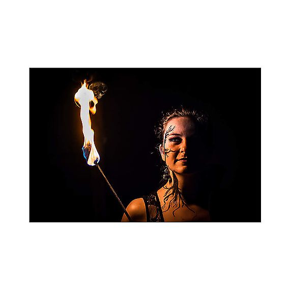 Wire Fire Wand with 4 inch 100mm head