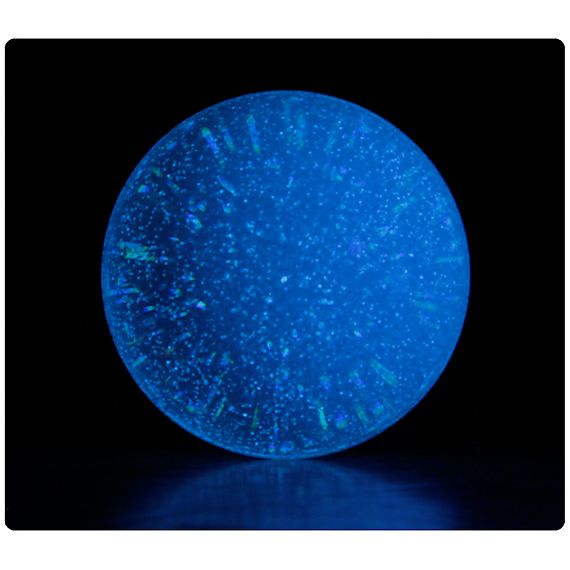 2 9/16 Inch Acrylic Glitter UV Contact Juggling Ball 65mm