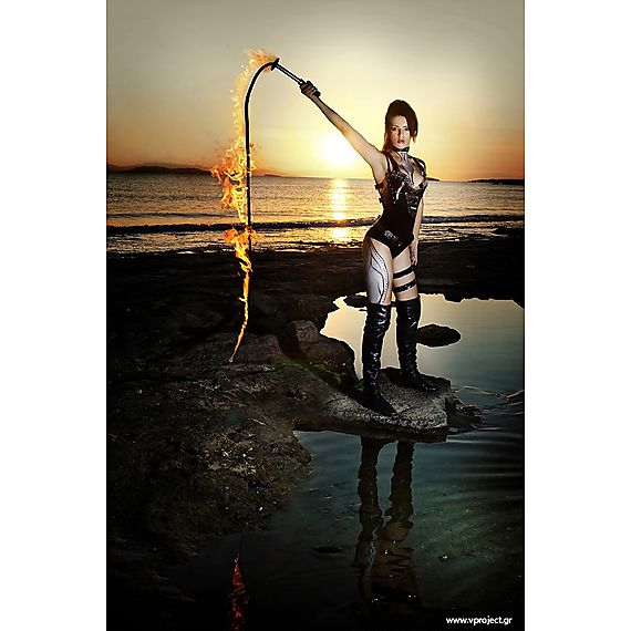 Set of 3 Fire Whip Poppers/Crackers