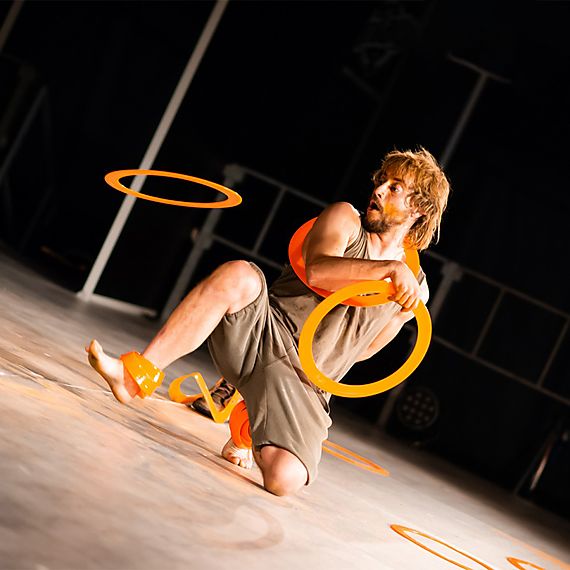 Single Saturn Juggling 40cm