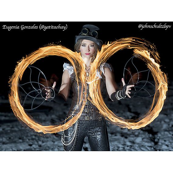 Pair of Small Lotus Fire Fans 50mm Wick Kit - Make Your Own