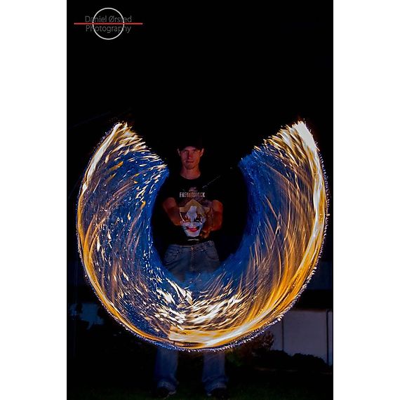 Pair of Pro Fire Snake Poi