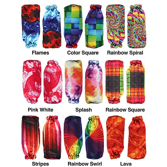 Flow Master - Short Fire Staff with Isis wicks