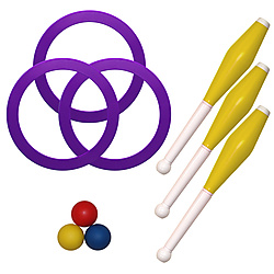 Purchase Ultimate Juggling Beginners Kit with Drawstring Backpack here