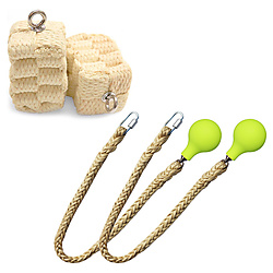 Purchase Pair of Pro Technora Large Block Fire Poi here