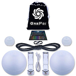 Purchase Orb Poi LED Contact Poi Set here