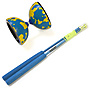 Blue/Yellow with Blue Handsticks