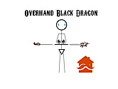 Diagram - Same - Overhand Black Dragon - QR