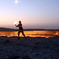 Spinning at the doors of hell