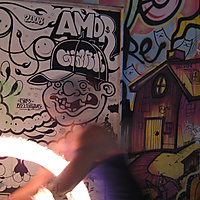 Graffiti face Amsterdam