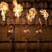 Multi exposure fire blows