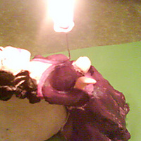 levitating fire ball