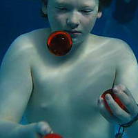 Underwater Juggling