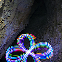Light in cavern