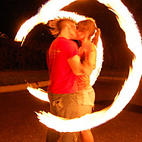 Flaming Kiss of Circus Awesome