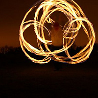 The Downs at Night, Bristol, UK