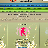 Re-design of the Homepage