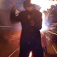 is on top of a fire work obscure enough?