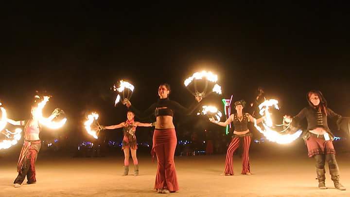 Surreal Fire Conclave. Burning Man 2015