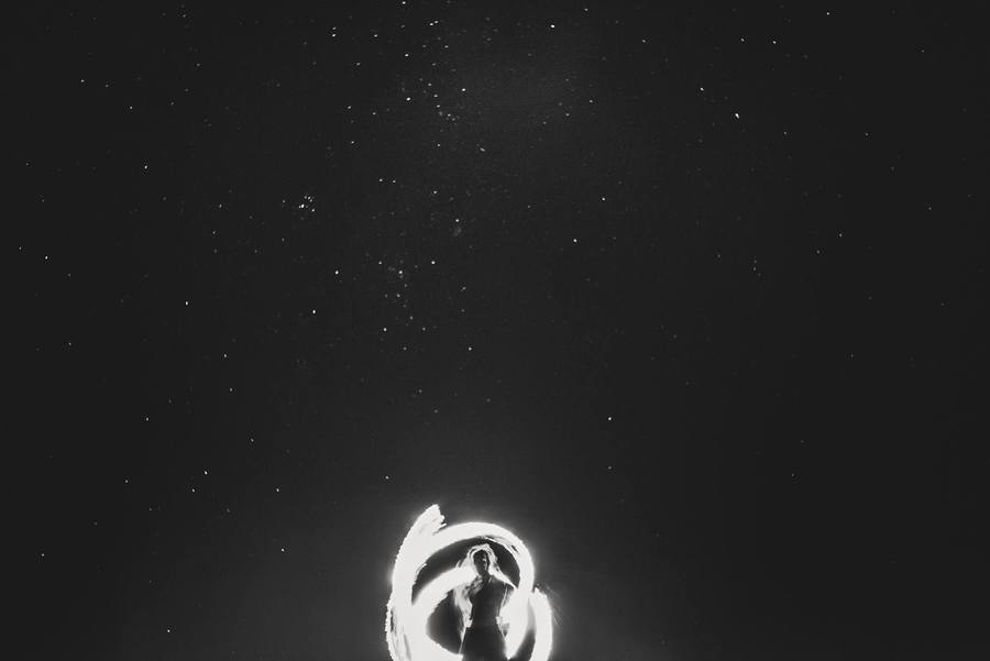 Fire Dancing Under the Stars