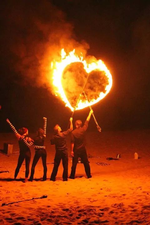 fire show love