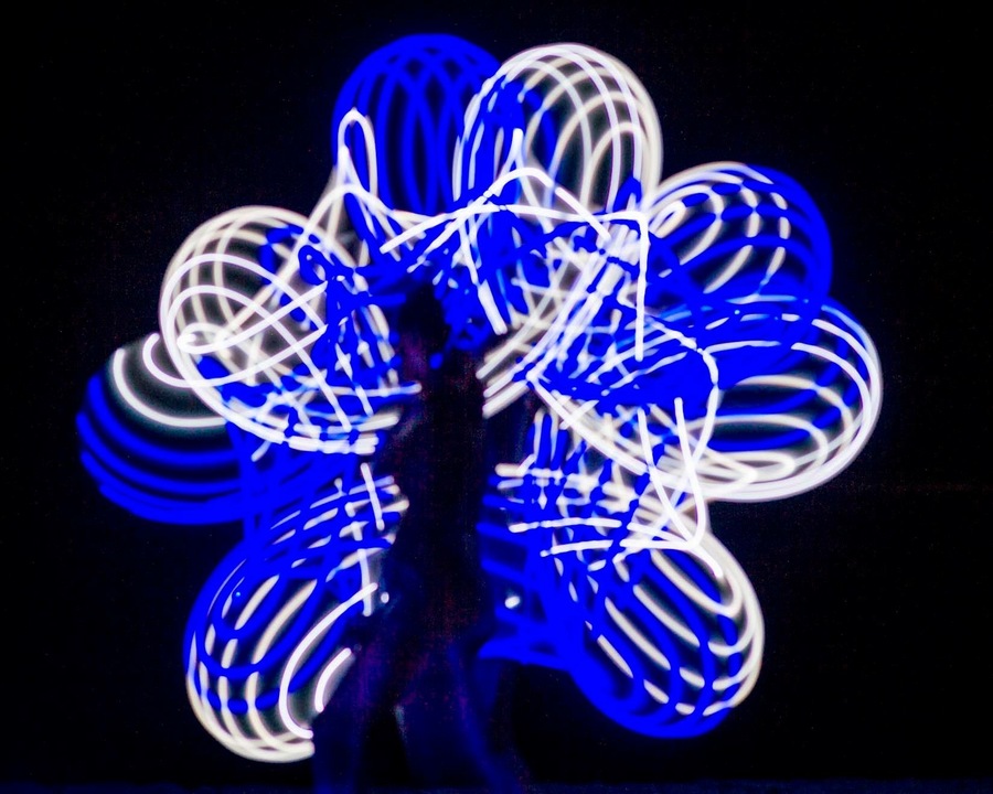 Antispin Ice Flower Trails