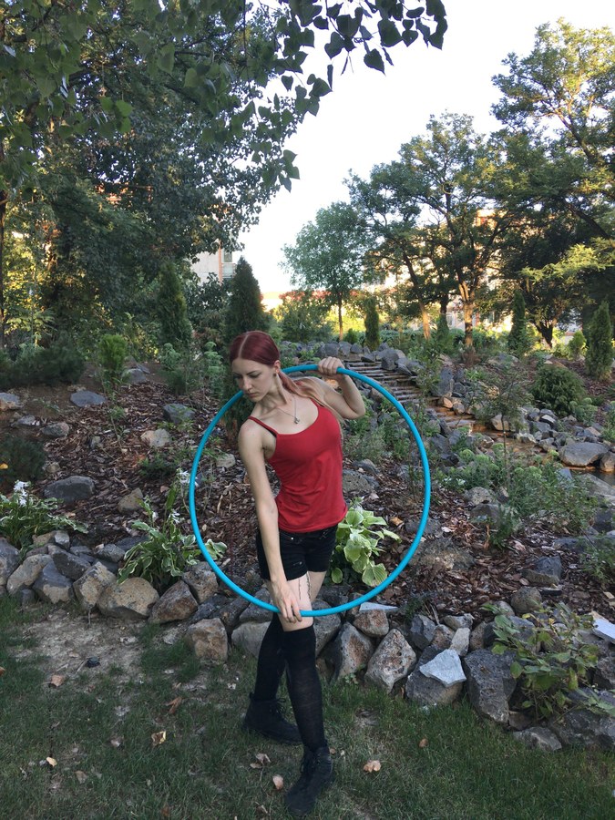 Hooping in the park