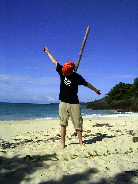 bamboo staff in the dominican republic