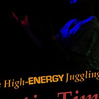 The High-Energy Juggling of Justin Time!