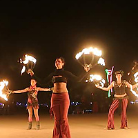 Surreal Fire Conclave. Burning Man 2015