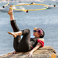 Fire Hooping Mermaid