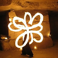 Fire Flower by Lindzee Poi