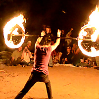 Spiderweb Hoop Staff