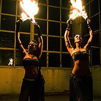 bellydance on fire
