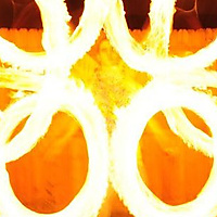 Weird 7petal fire wall plane flower