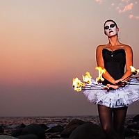 Smokey Starburst Sunset