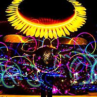 Admist a colour storm