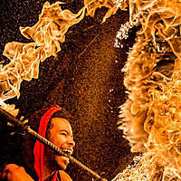 Double contact staff Burnoff