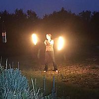 Light up the night sky