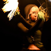 SpaceFairys Fire Fans