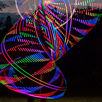 Backlit Hooping