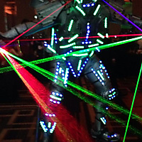 AUSTRALIAS LED ROBOT