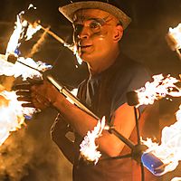 Die Nordlichter Hamburg - Feuershow