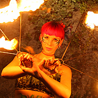 Setting the night ablaze