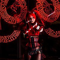 Red Cyber Circuit Boards