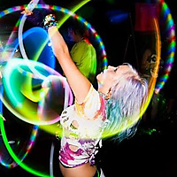 LED Bugeeng s-blades, double moon blades