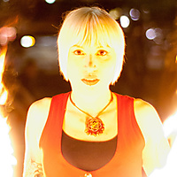 Friday night burn in Portland, ME