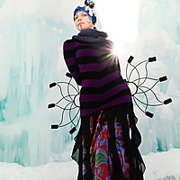 Fire Faerie in the Ice Castle